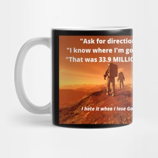 A walkabout on Mars Mug